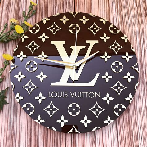 louis vuitton wall clock